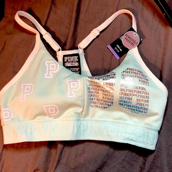 XS Pink (brand) sports bra.